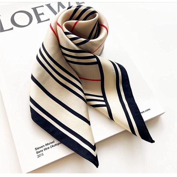 Mulberry Silk Neck Scarf  main image 5